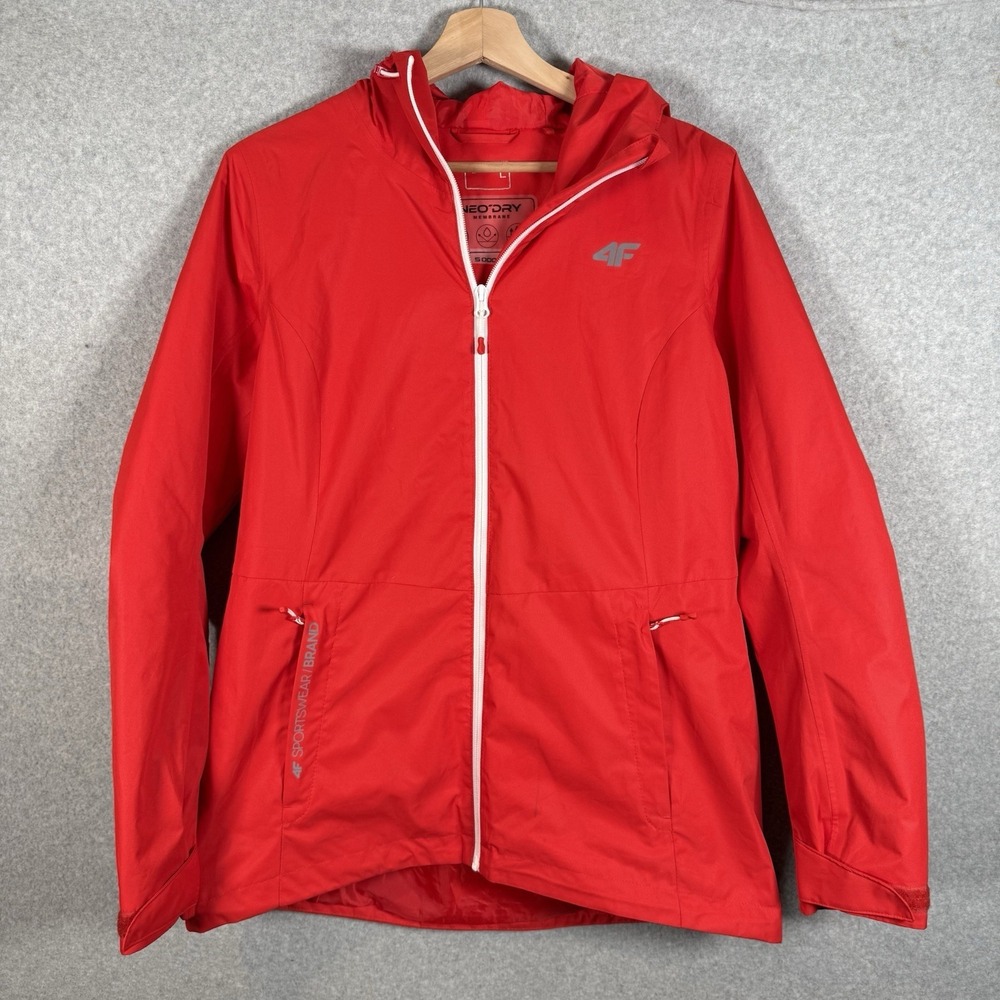 4f‎ neodry membrane 5000 Red Jacket Womens Large Red Jacket Zip Up